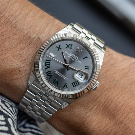 Rolex Datejust 36 del 2024 quadrante silver full set top condition 